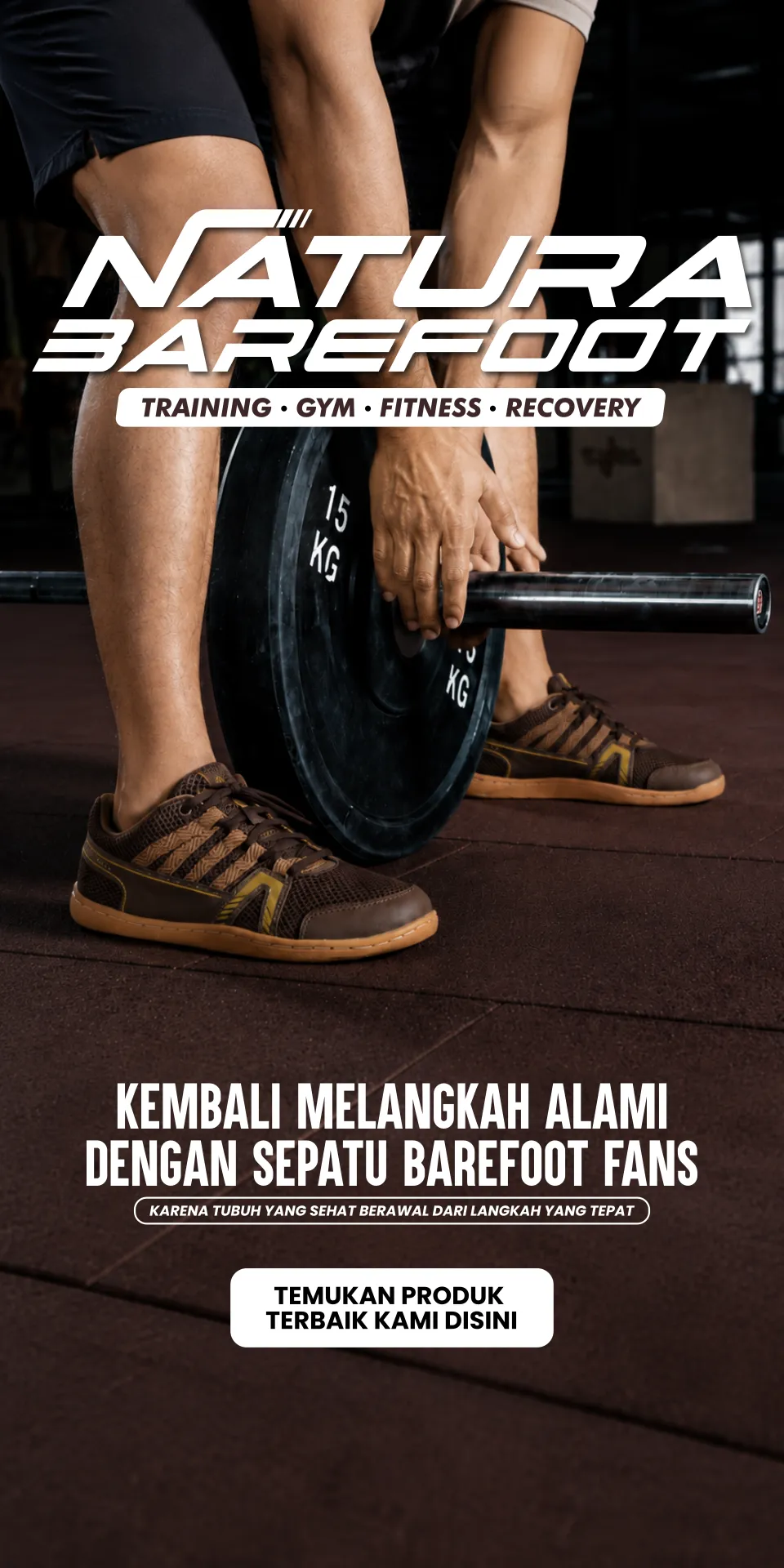 KEMBALI MELANGKAH ALAMI DENGAN SEPATU BAREFOOT FANS