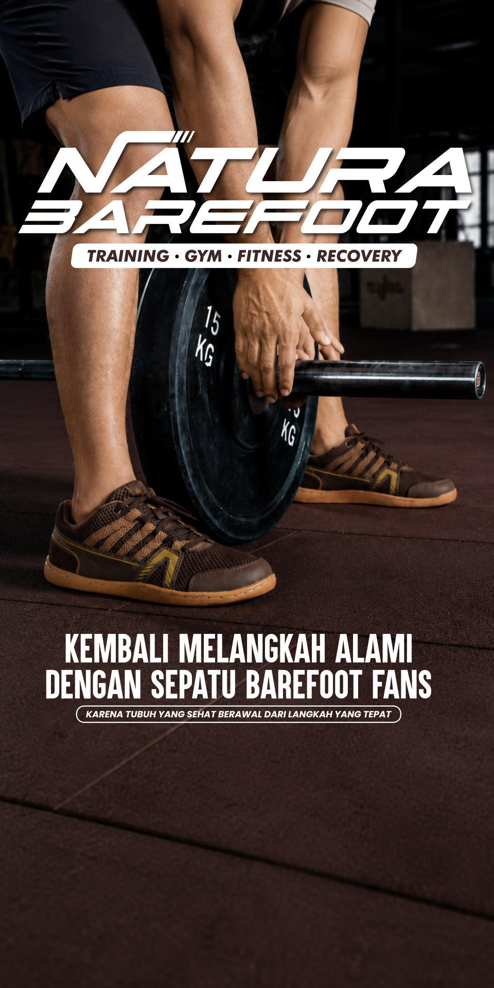 KEMBALI MELANGKAH ALAMI DENGAN SEPATU BAREFOOT FANS